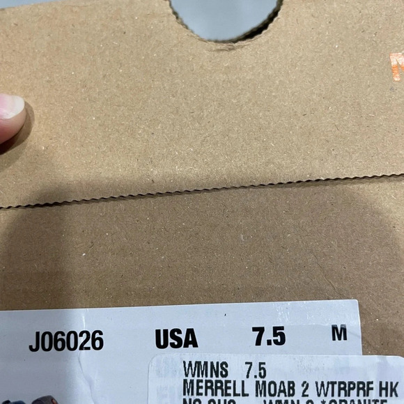 Merrell Moab 2 Women’s 7.5 Waterproof Hiking Shoes - Women's Grey NWT - Picture 4 of 12